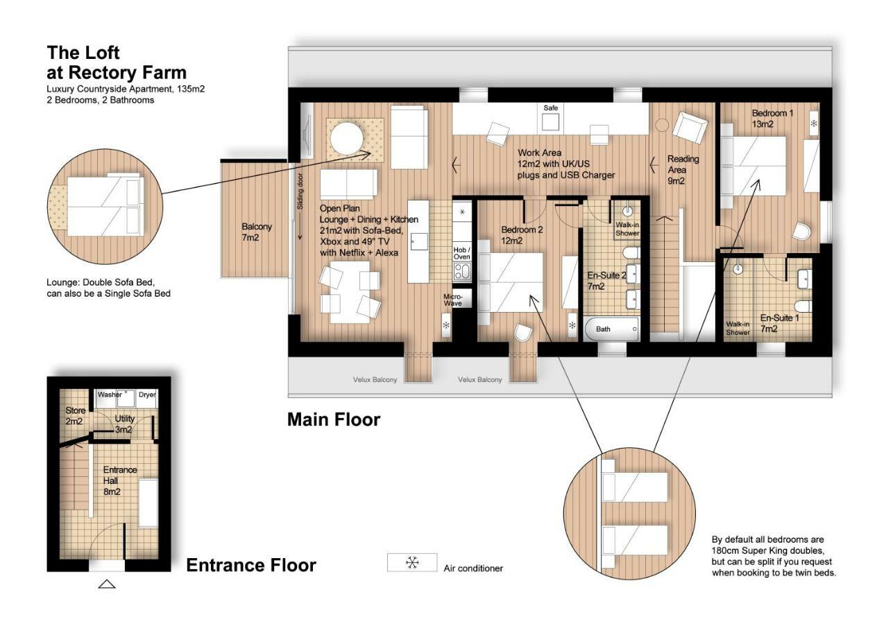 The Loft : Luxury Countryside Retreat For Family & Friends Βίλα Clipston  Εξωτερικό φωτογραφία